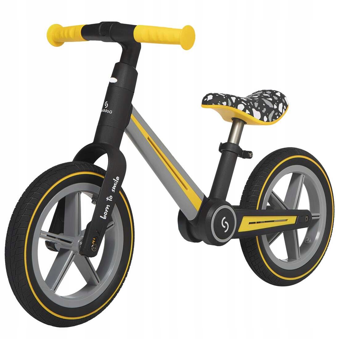 Rowerek biegowy Skiddou Składany Ronny Yellow