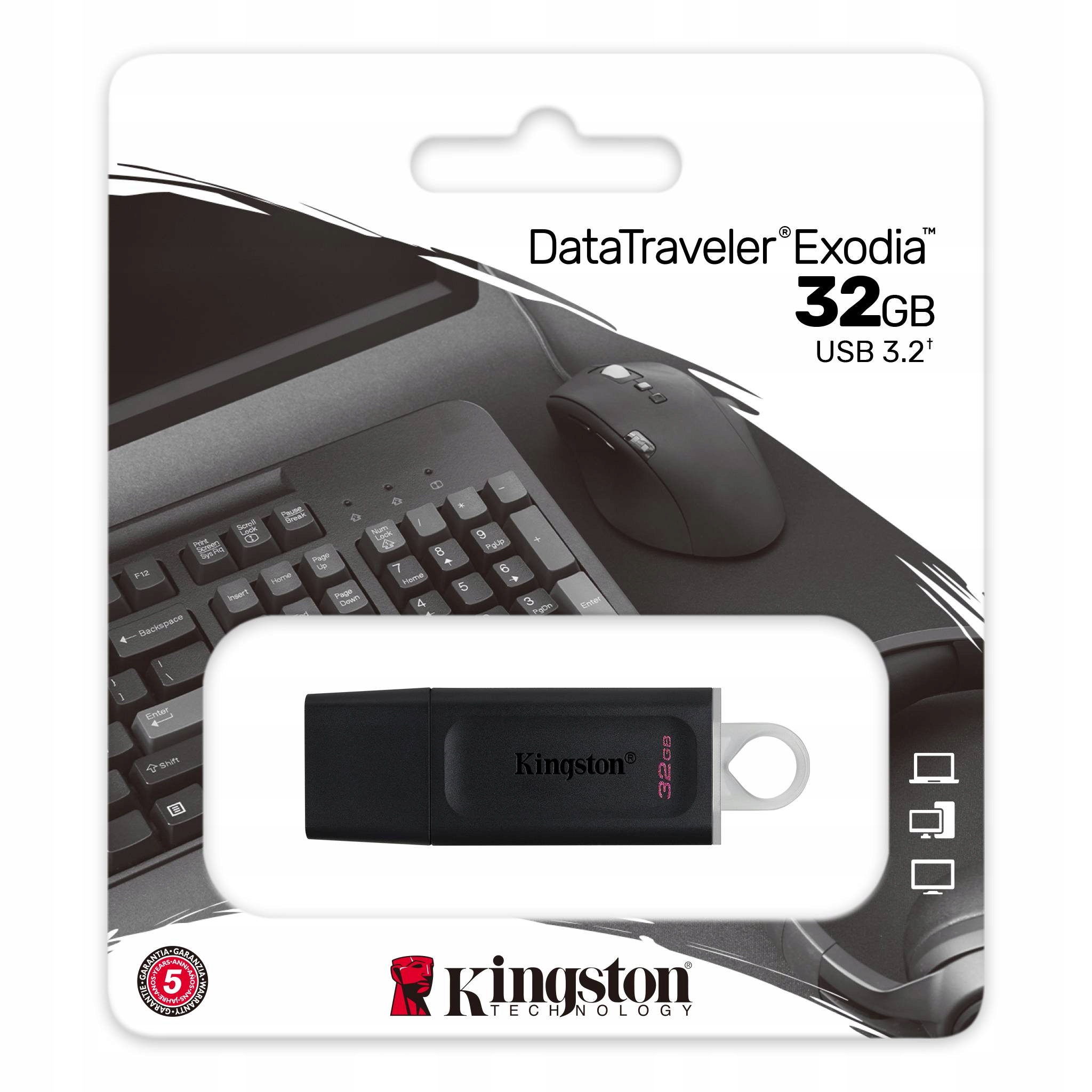 

Kingston DataTraveler Exodia Pendrive 32GB blister