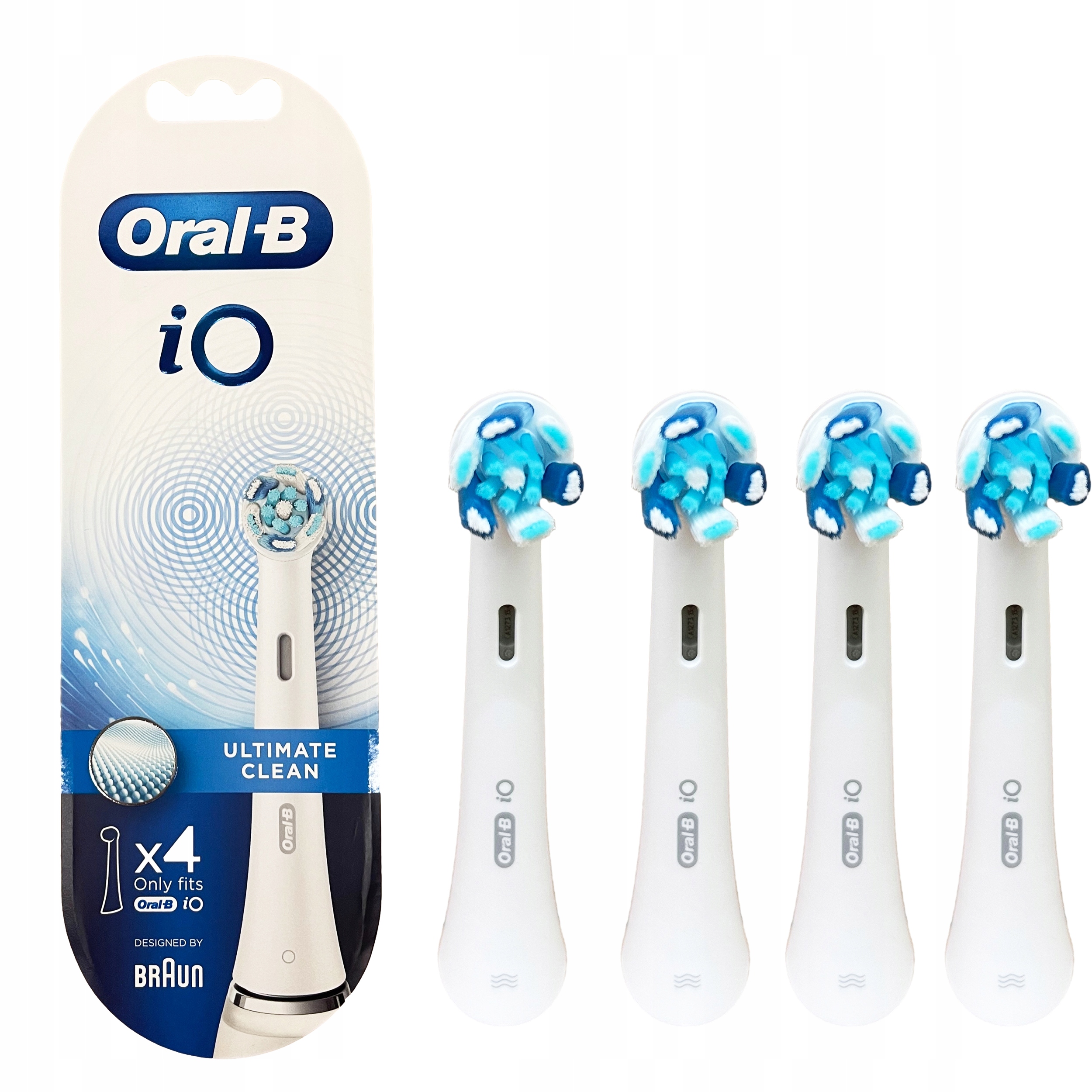 

Oryginalne Końcówki Oral-b iO Ultimate Clean 4szt.
