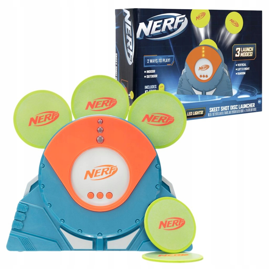 

Nerf Wyrzutnia Akcesoria Skeet Shoot Tarcza