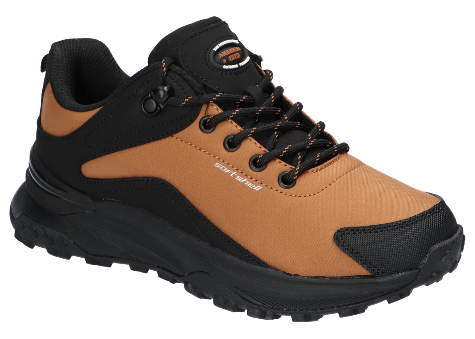 American Club HL224 Originální Trekové Sportovní Boty Softshellové Camel 39