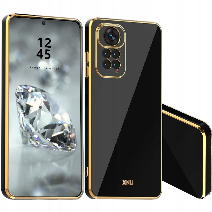 

Etui Glamour Shine Do Redmi Note 11 11S Szkło