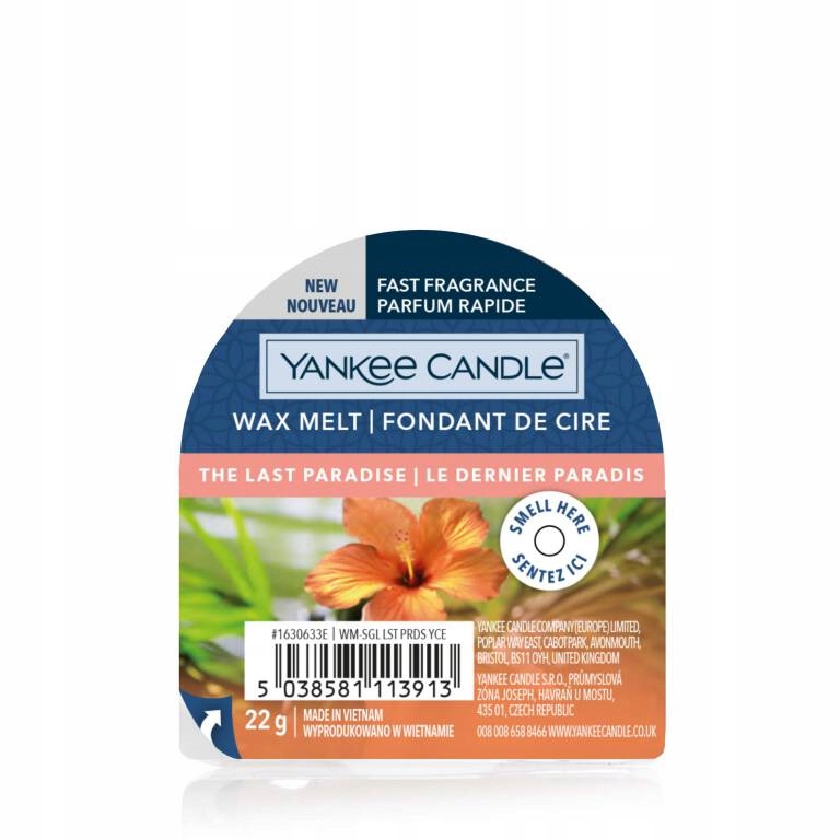 

The Last Paradise Yankee Candle wosk zapachowy