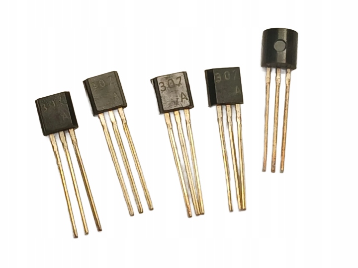 Tranzystor Pnp Bc 307 100mA 45V Unitra Cemi 5 sztuk