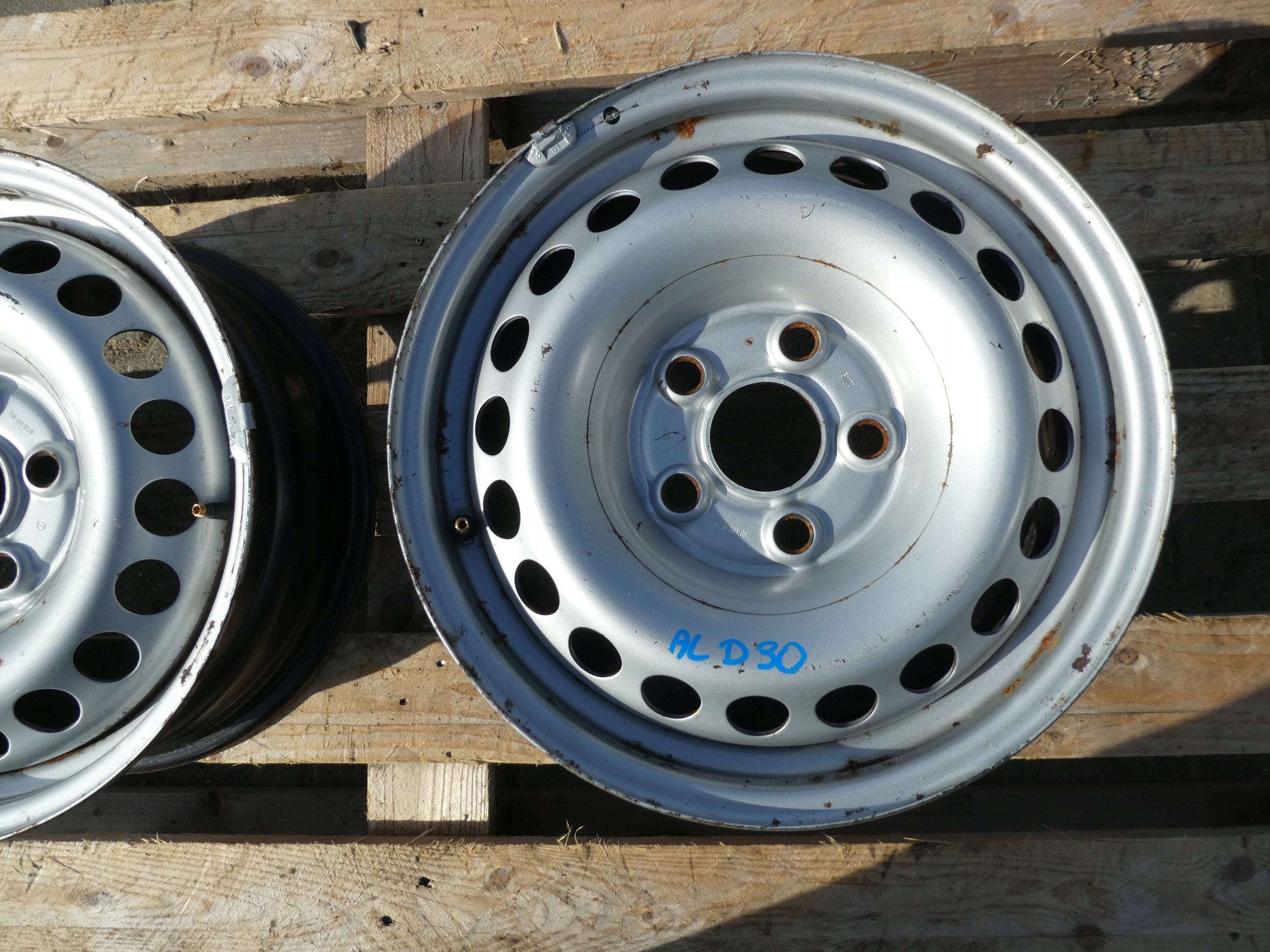 VW T5 CERCHI FERRO 7H0601027D 6.5JX16 ET51