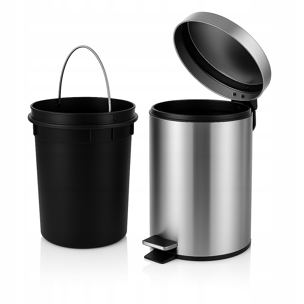 Levně Garlist TGS-012 Koš nášlapný nerez 12 l