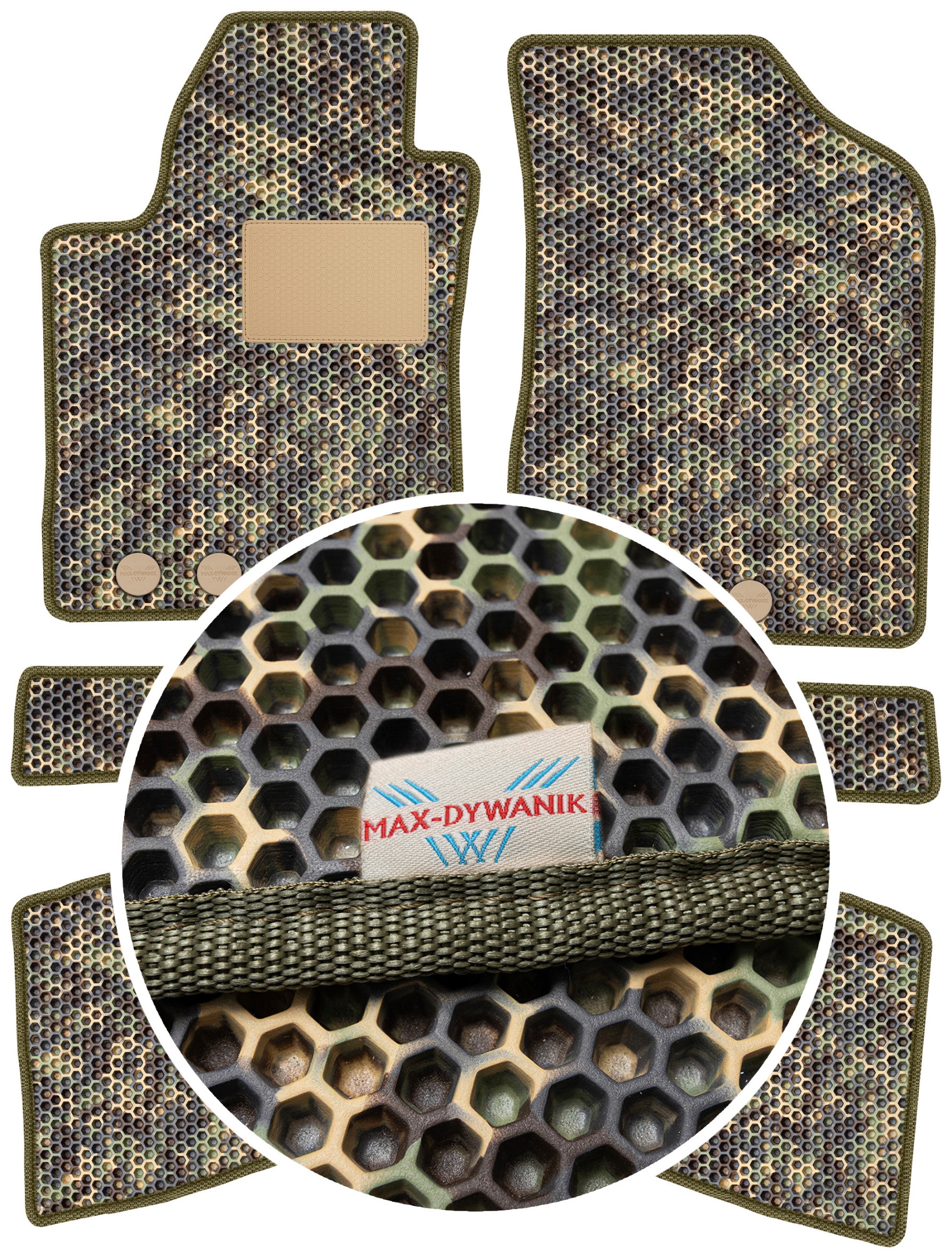 Hyundai i30 Cw Kombi 08-12 Gumové rohože do auta Eva Moro