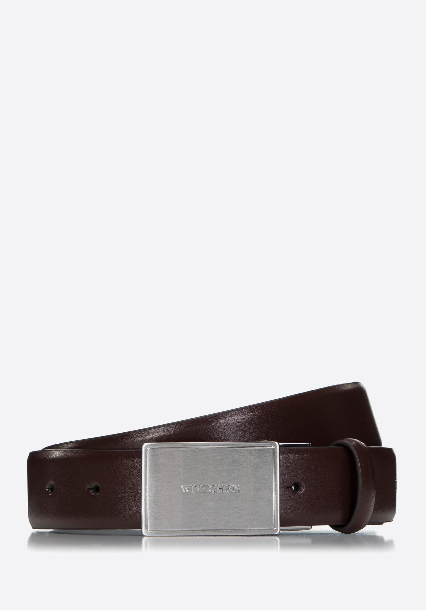 Wittchen pánský kožený pásek hnědý 115-4-10