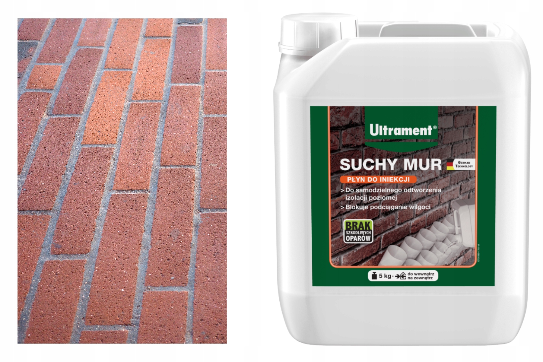 Ultrament Suchá zeď – přípravek pro krystalickou injekci zdi 5 l