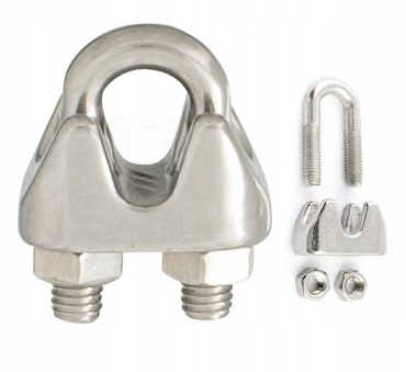 ZACISK LINOWY KABŁĄKOWY NIERDZEWNY 4MM