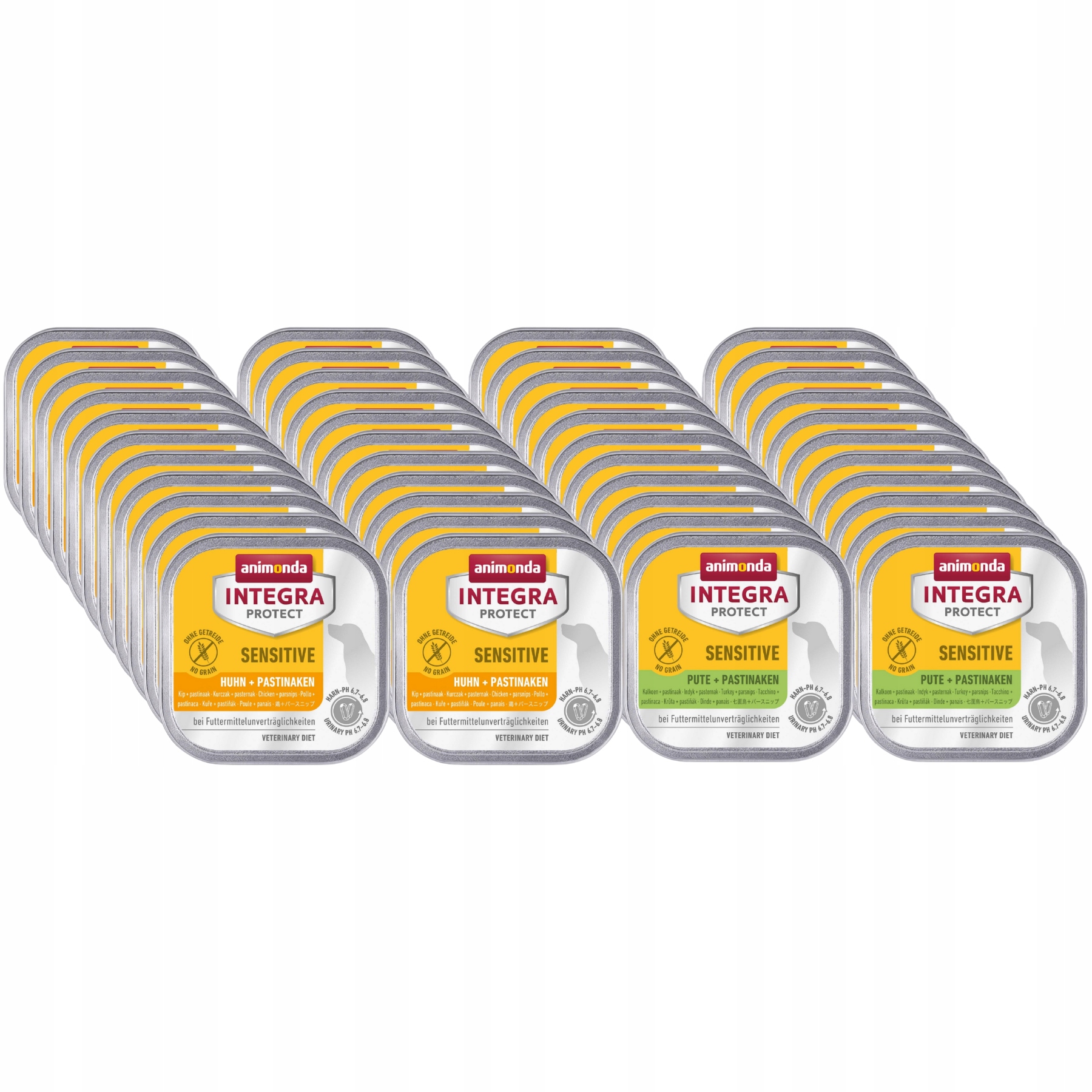 Animonda Integra Sensitive miska Set 44x150g – mix chutí