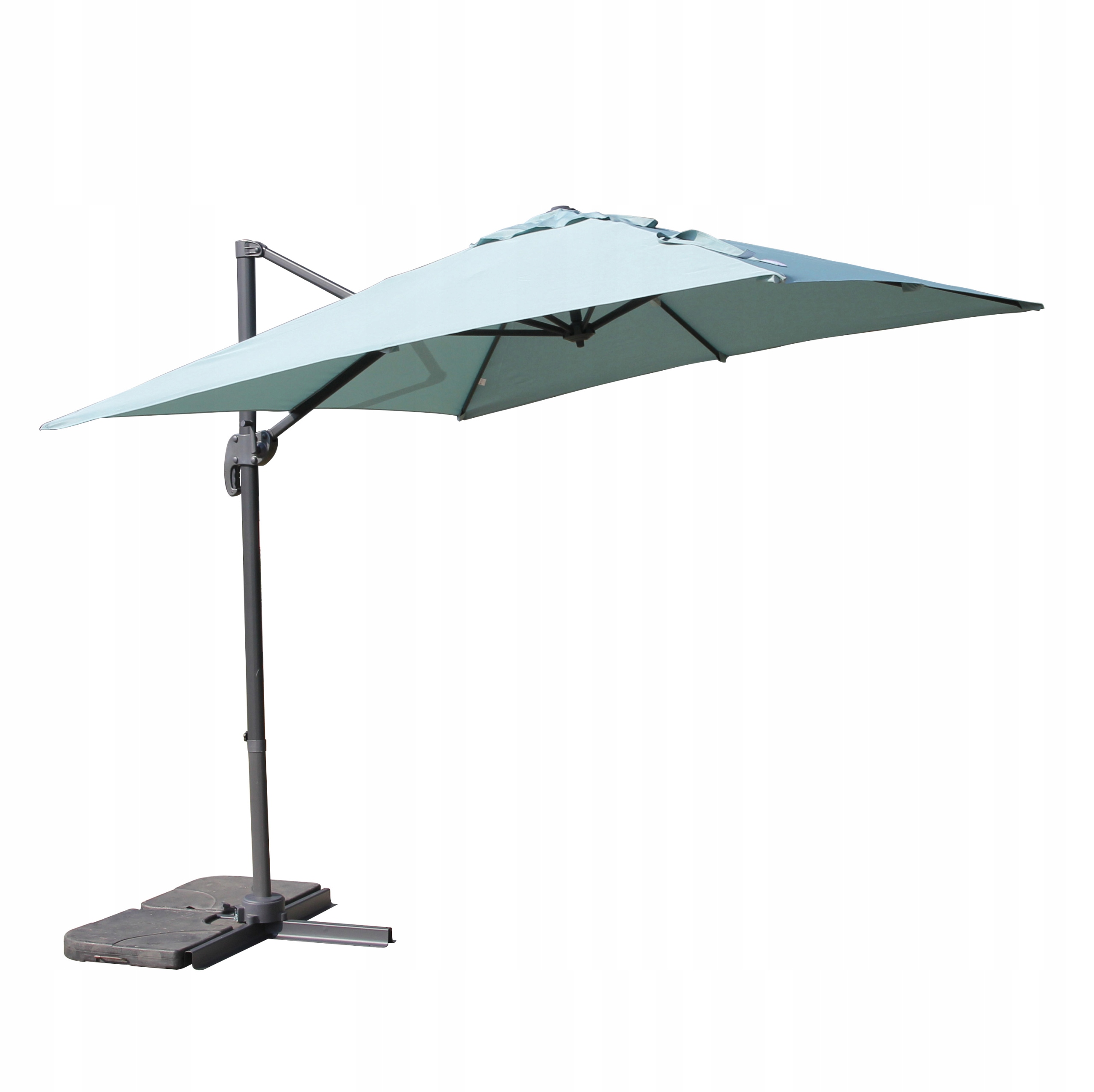 Parasol Z Wysięgnikiem Ogrodowy Morski Platinum Meven 250X250CM Obrotowy