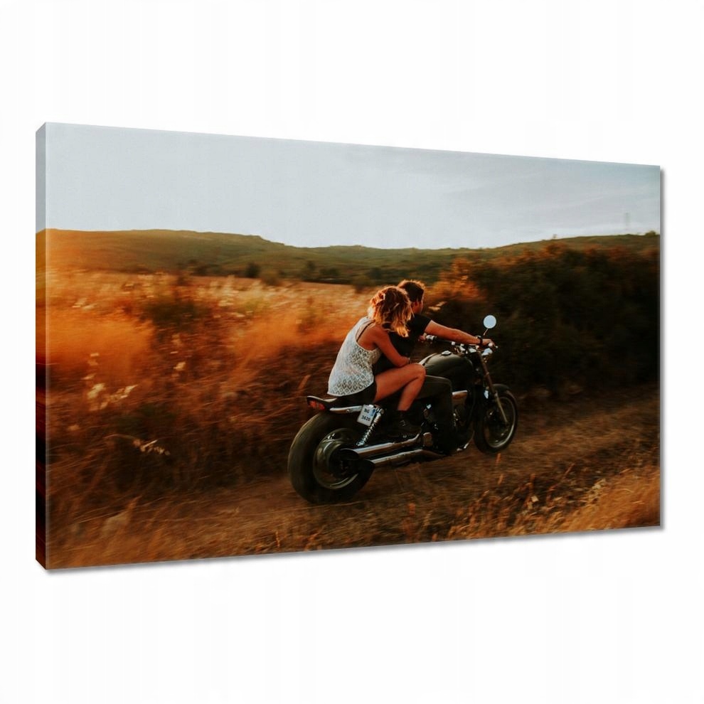 

Obrazy 90x60 Weź się przytul Motocykl