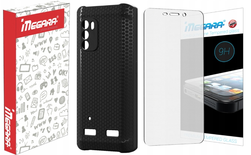 Tvrzené sklo 9H pouzdro pro myPHONE Hammer Iron 4