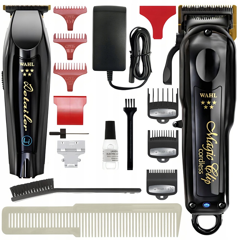 Maszynka Do Strzyżenia Magic Clip Trymer Wahl Detailer Cordless Czarny