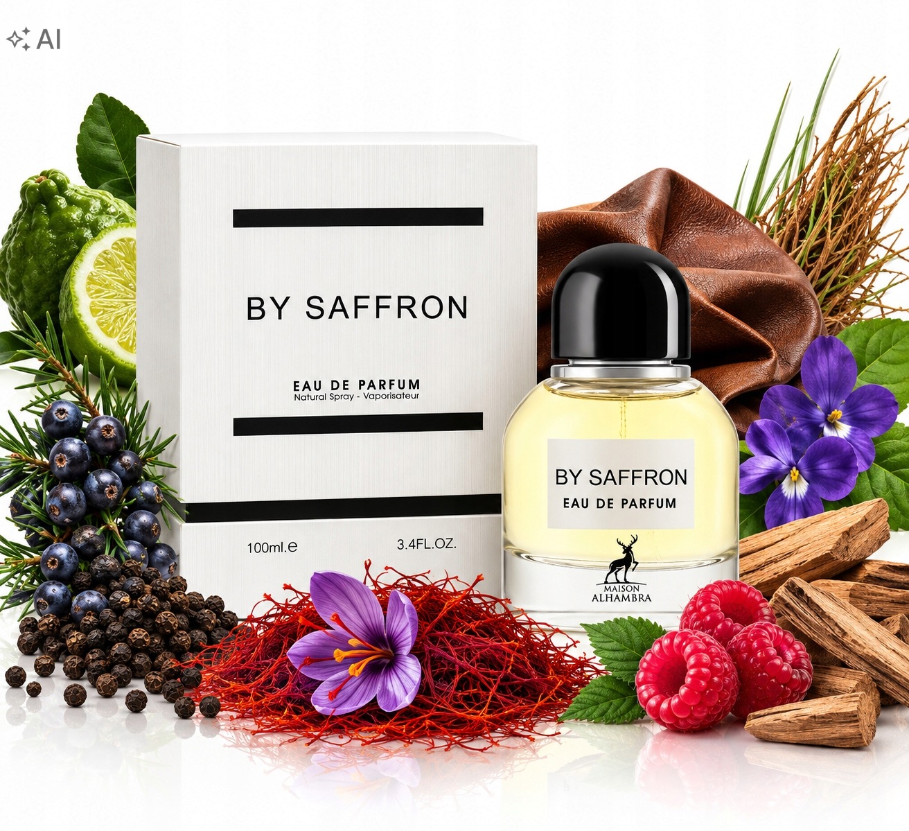 Oryginalne Perfumy Arabskie Maison Alhambra By Saffron 100ml Edp