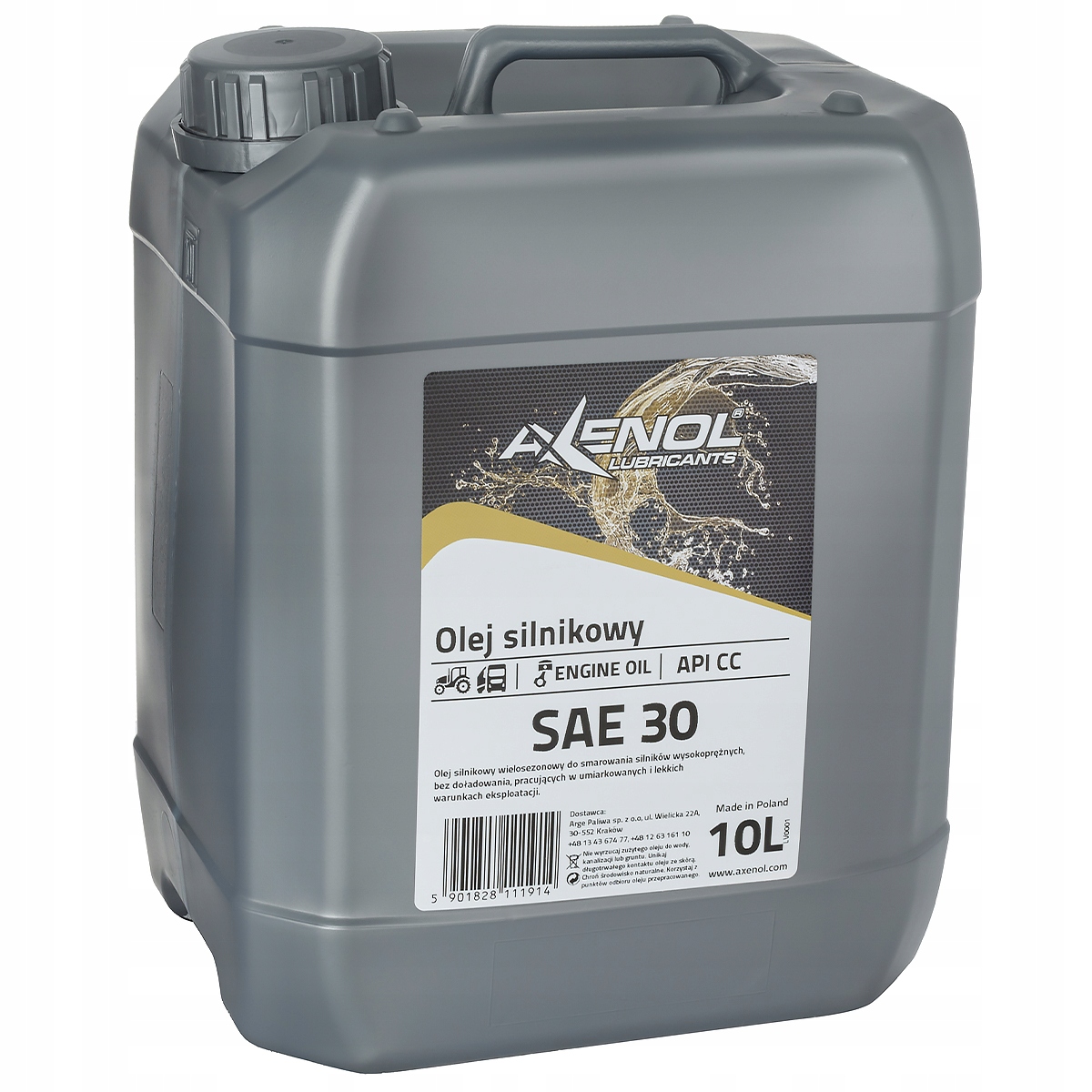 Superol CC SAE 30 10L Axenol