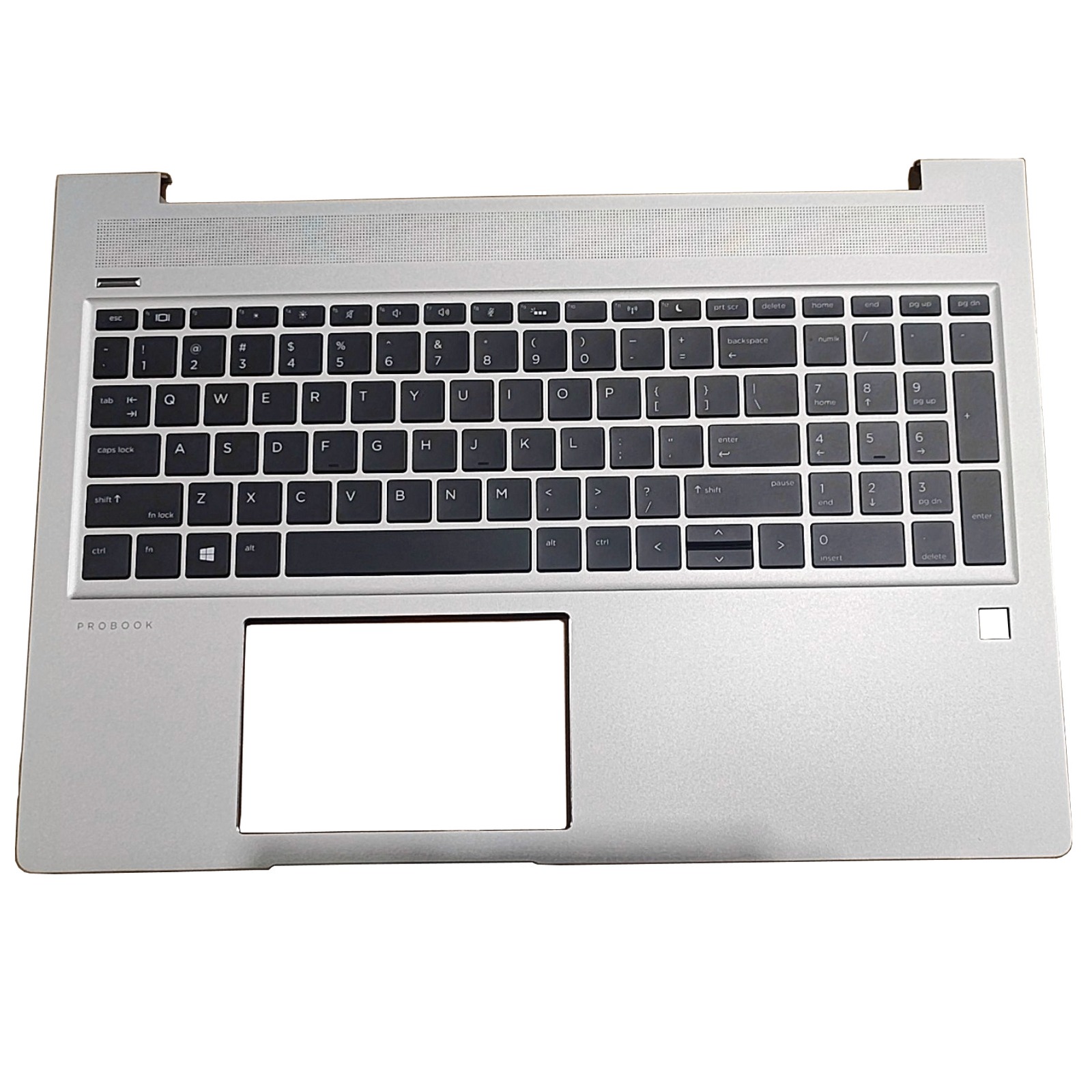 Palmrest s klávesnicí pro Hp ProBook 450 G6 G7 455 G6 G7 455R G6 G7 Stříbrný
