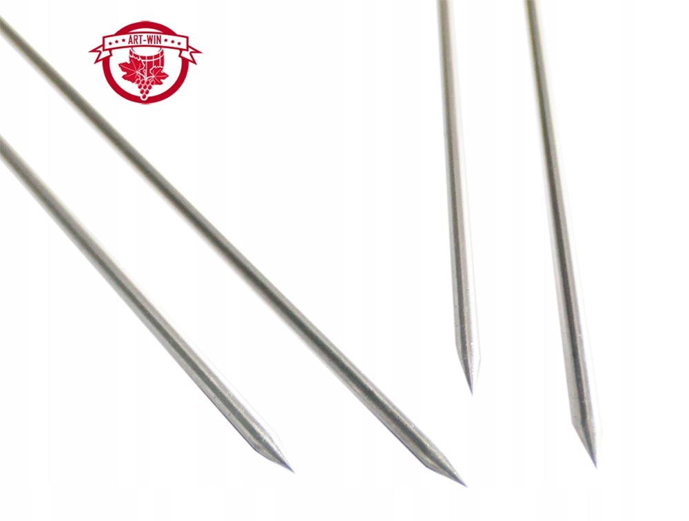 Szpilka do szaszłyków szampury 1szt pręt inox igła Długość 56 cm