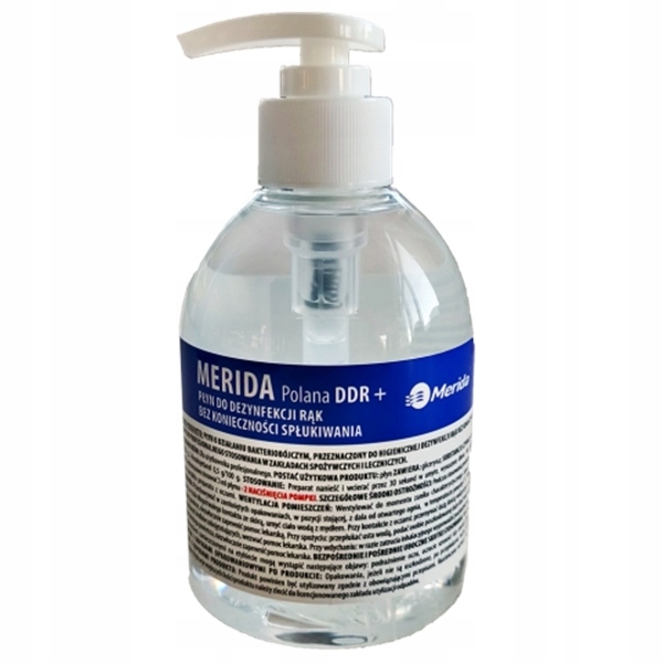 

Płyn Do Dezynfekcji (antybakteryjny) Merida 300ml