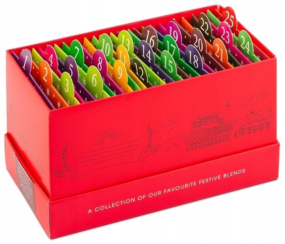 Levně Adventní kalendář s 13 příchutěmi Bio čajů