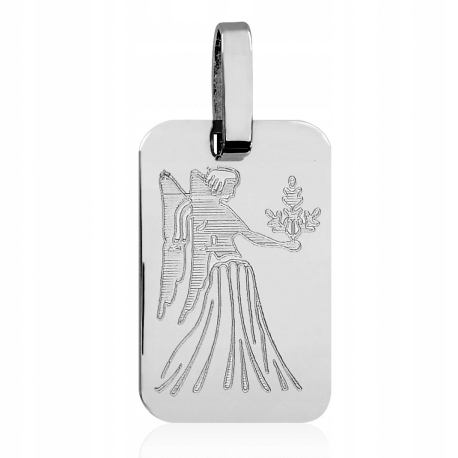 

Wisiorek Znak Zodiaku Panna Srebro 925 Grawer