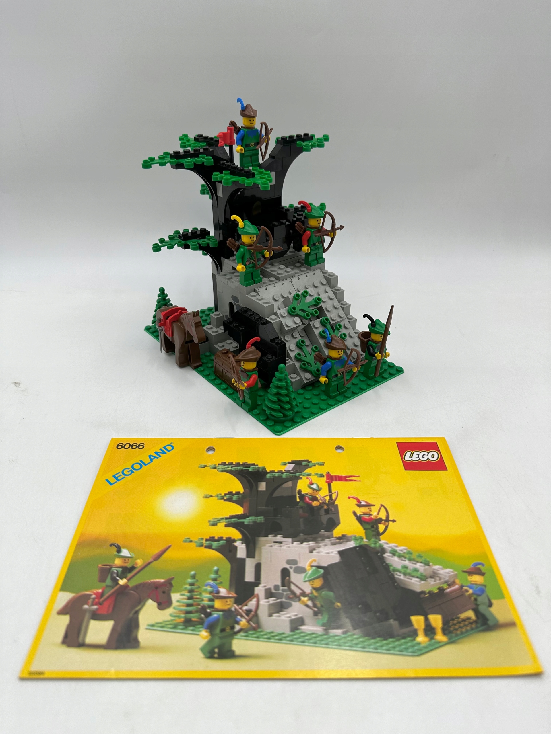Lego 6066 Castle Camouflaged Outpost Instrukcja