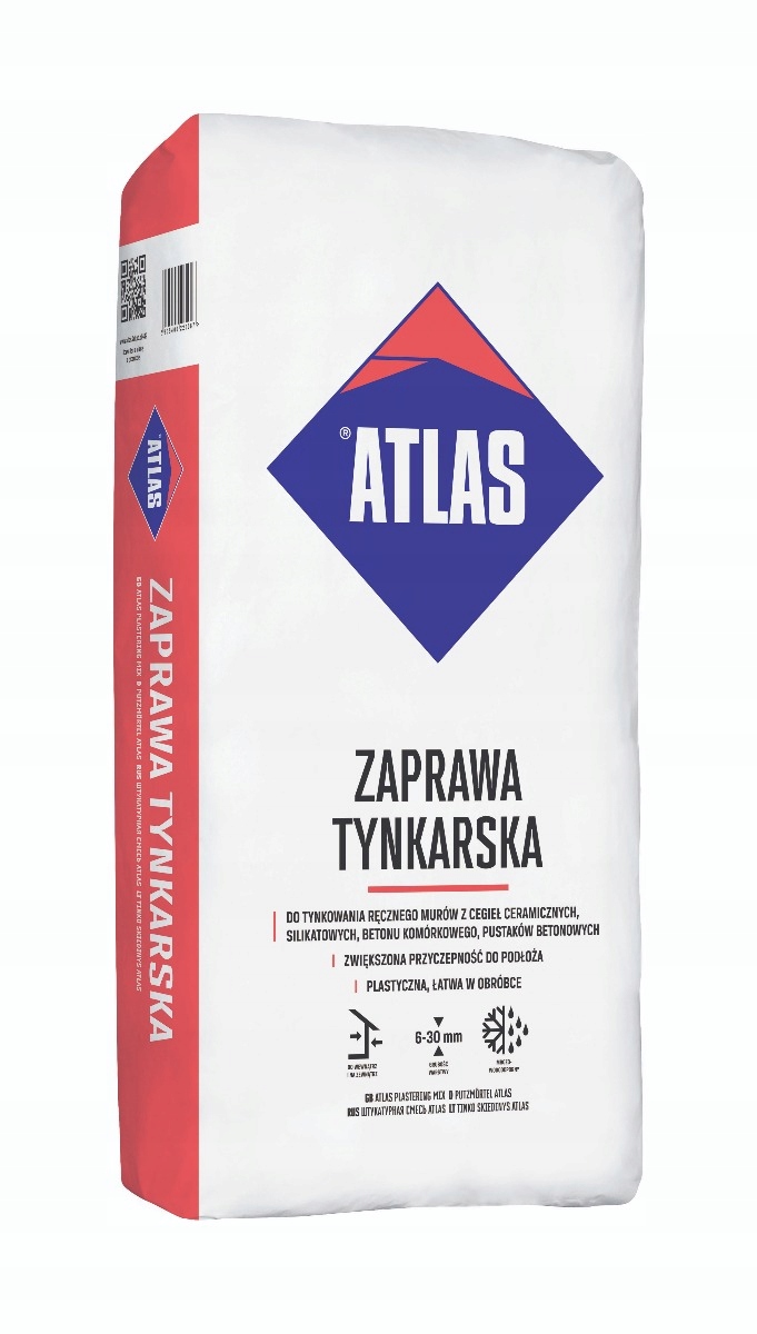 Zaprawa tynkarska 25 kg ATLAS