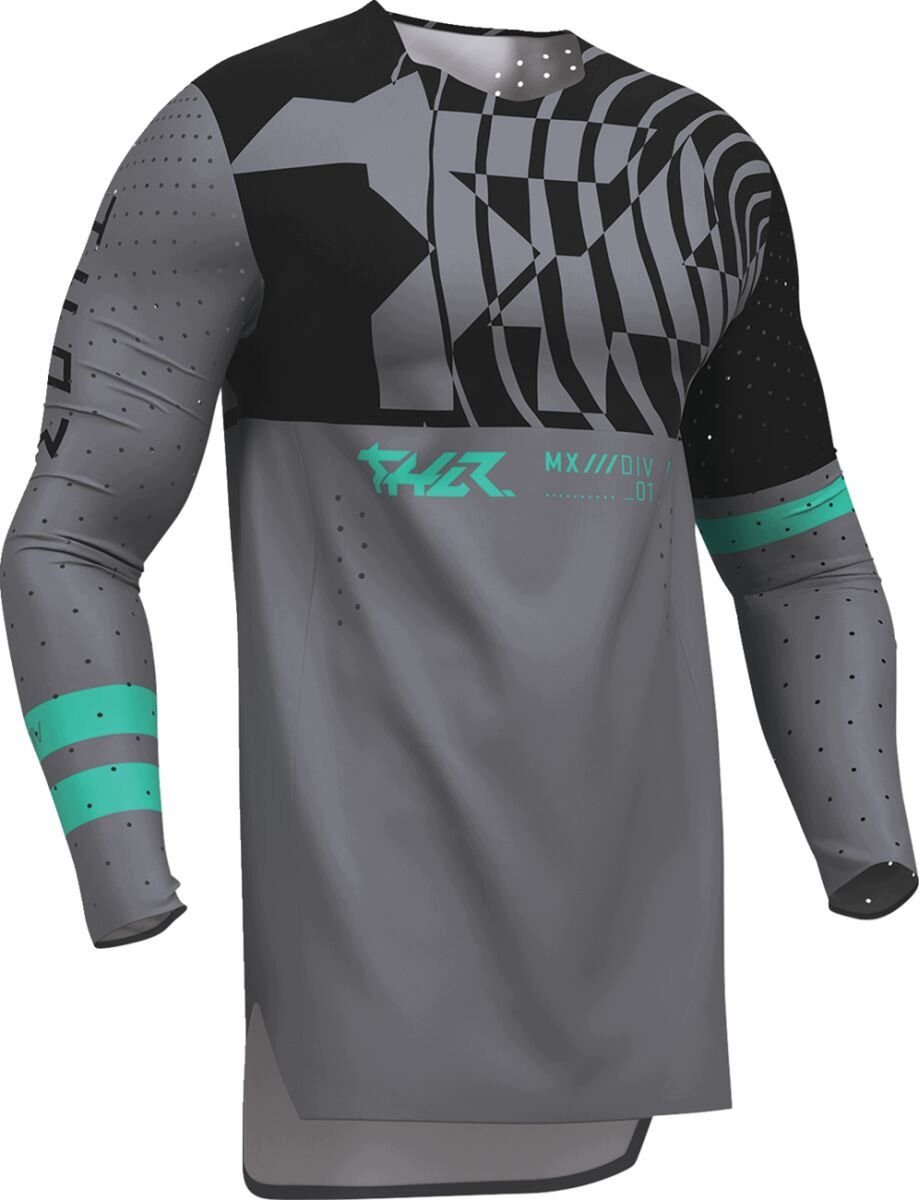 Mikina Na Crossa Quada Thor Sportmode Mind Control Ch/bk (s) 29108762