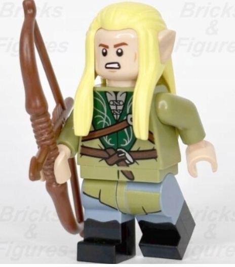 Lego Lotr Rivendell 10316 Legolas lor127 Nová Unikát Plus Zbraň
