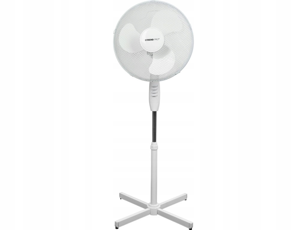 Stojanový ventilátor 40 cm, 45 W, bílý SL2173740X