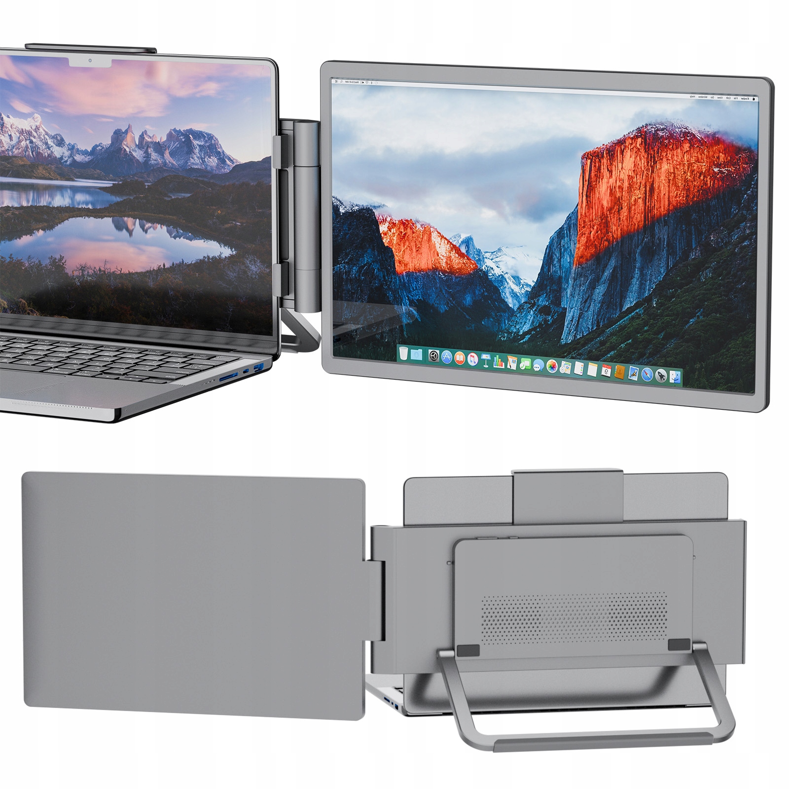 Przenośny monitor 14'' Fhd prawy pojedynczy rozszerzenie ekranu laptopa Ips HDeye