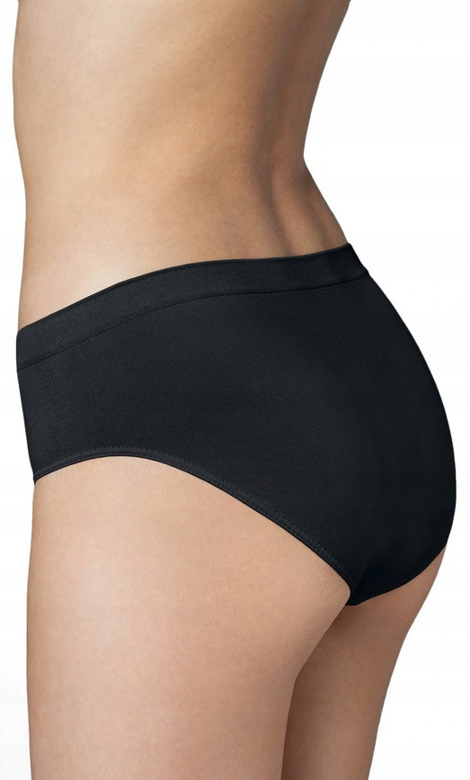 3 SZT FIGI GATTA BIKINI QUEENIE BEZSZWOWE CZARNE L Kolor dominujący czarny