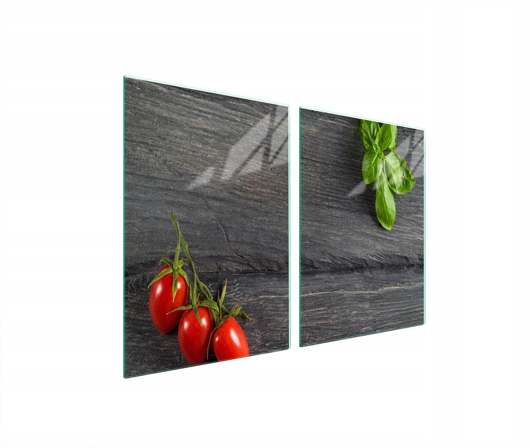 Skleněná Ochranná Deska Do Kuchyně 2x45x52 Rajčata Tvrzené Sklo