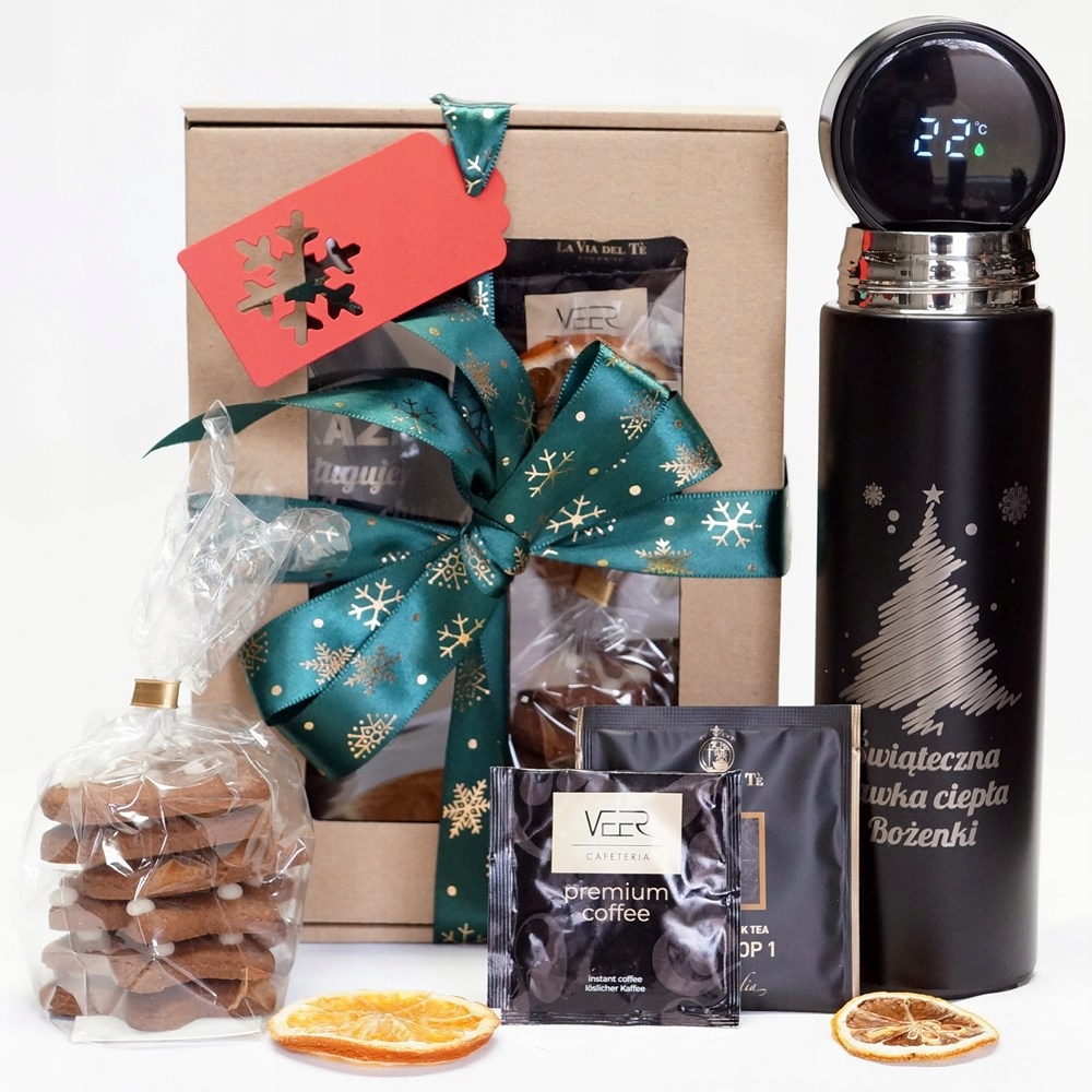 Dárková Sada Led termohrnek perník káva čaj K Vánocům