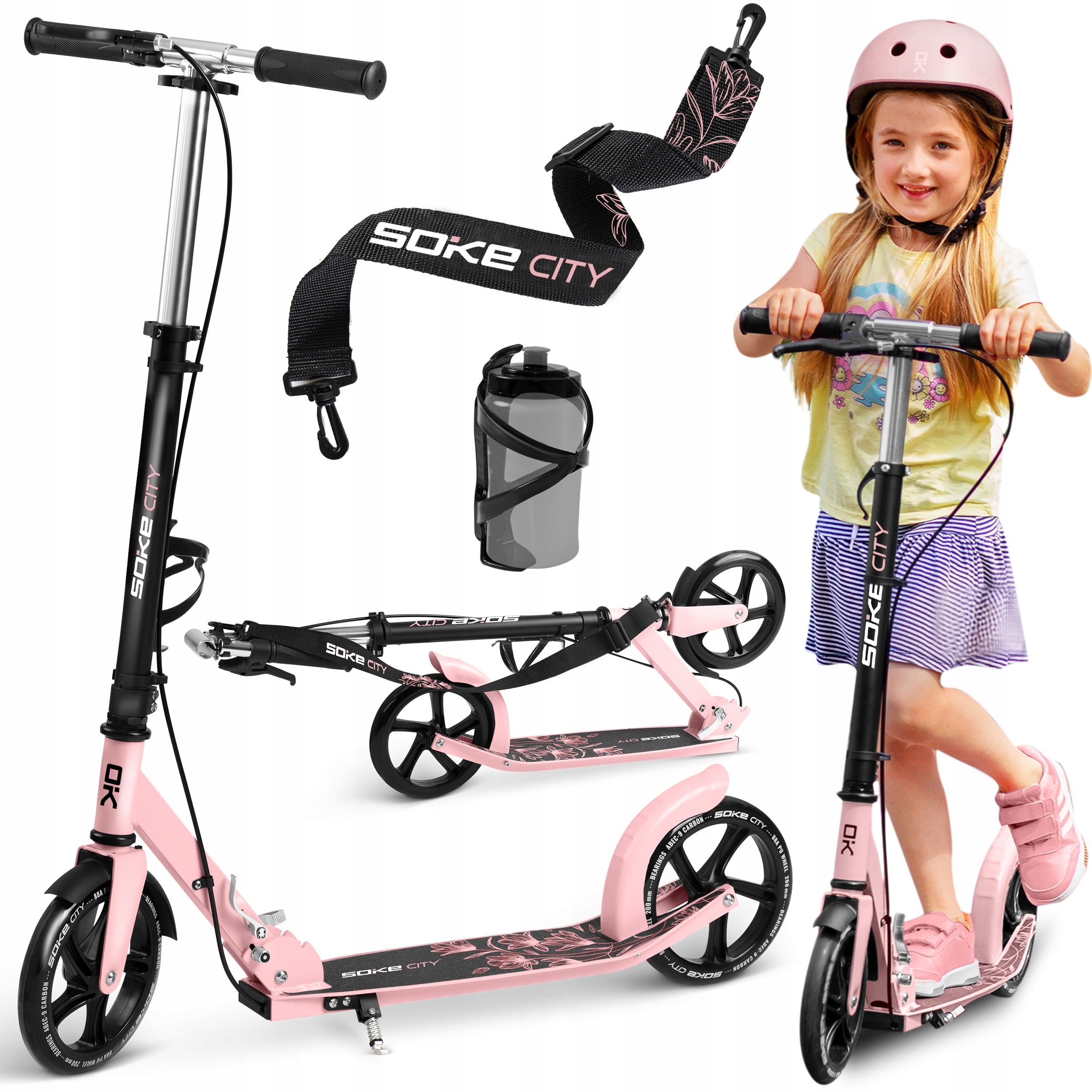 Soke City Hulajnoga Duża dla dzieci i dorosłych