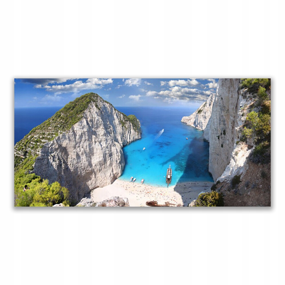 

Obraz akrylowy 120x60 Zatoka Góra Plaża Krajobraz