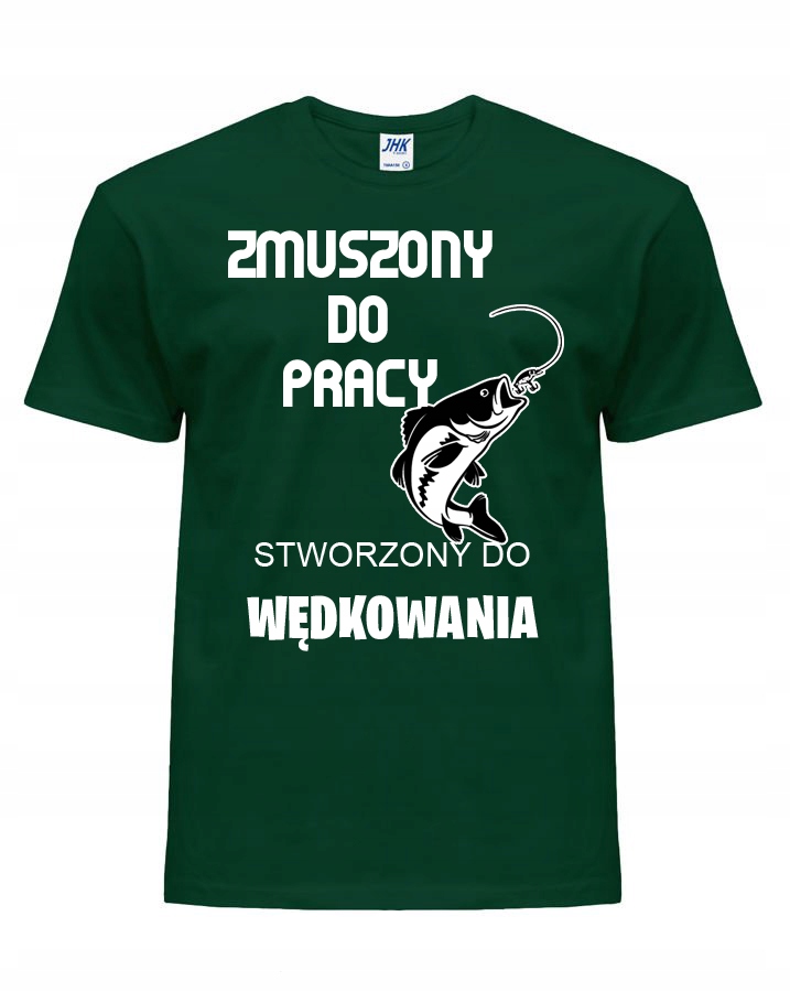 

koszulka Stworzony Do Wędkowania Wędkarz Ryba M