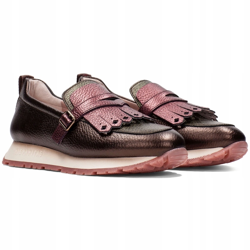 Mokasíny dámské polobotky Hispanitas CHI254237 BOLMET-I25 Avellana Vel. 38