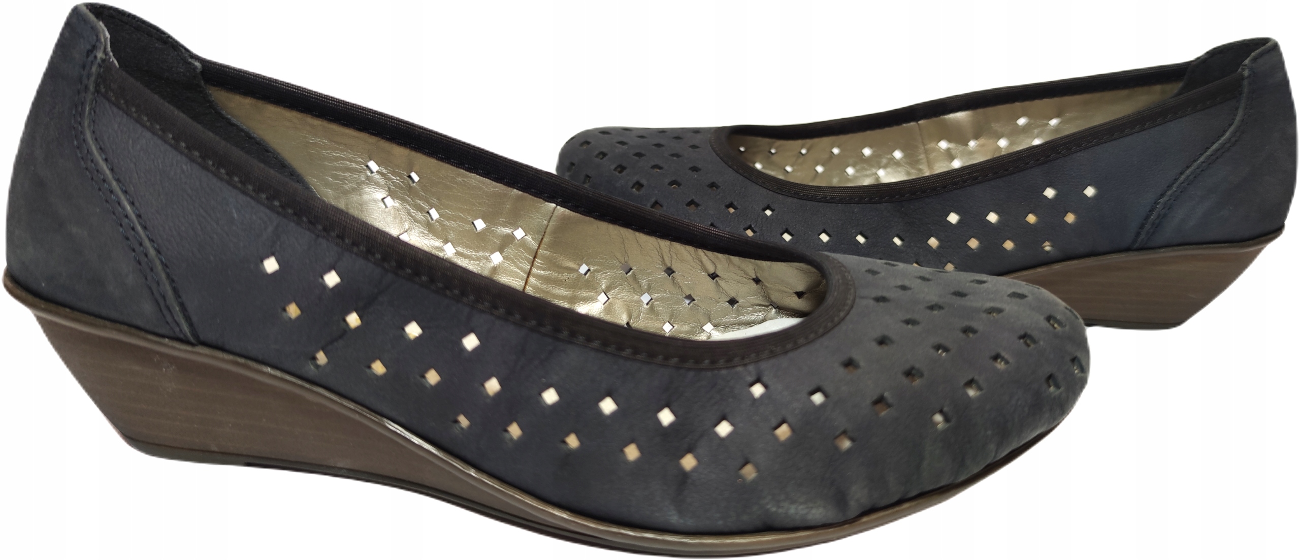 Rieker Pohodlné polobotky Koturn 43267 R37