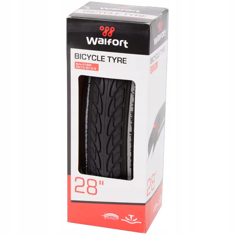 Opona Walfort 28 x 1,5/ 8 x 1,3/ 8 Antyprzebiciowa