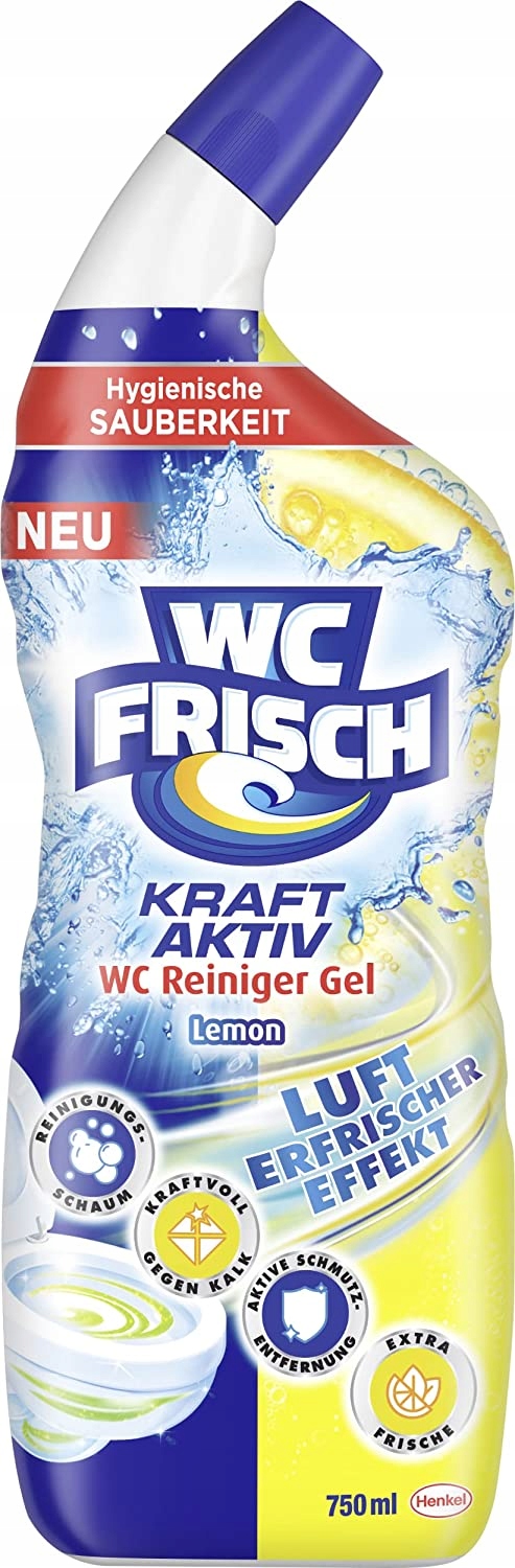 

Wc Frisch Reiniger Gel Lemon 750ML Żel Do Wc De