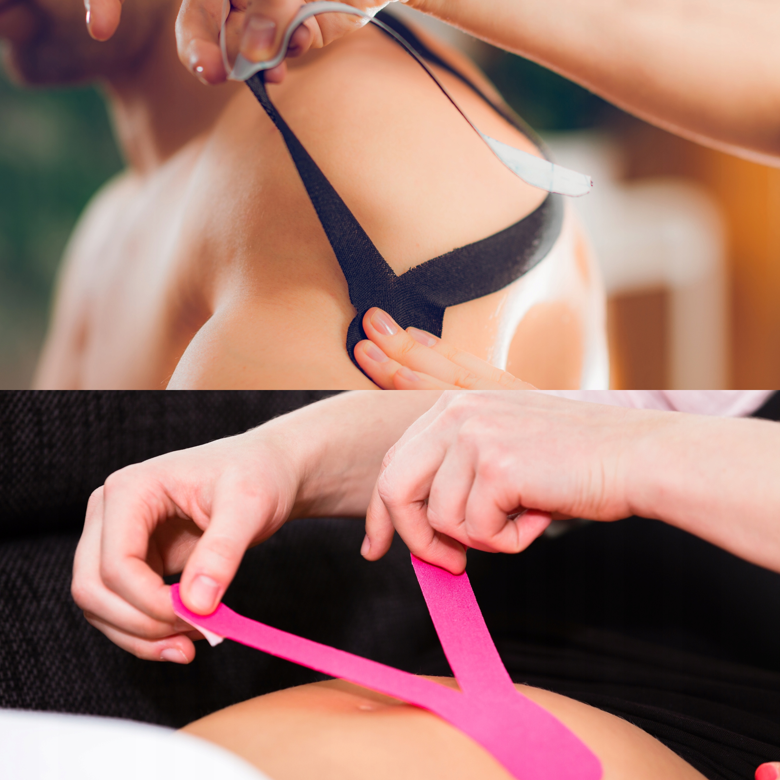 TEJPY TAŚMY KINESIOTAPING PLASTRY TEJP TAPE DO KINESIOTAPINGU TOP MIX x4 Długość 5 m