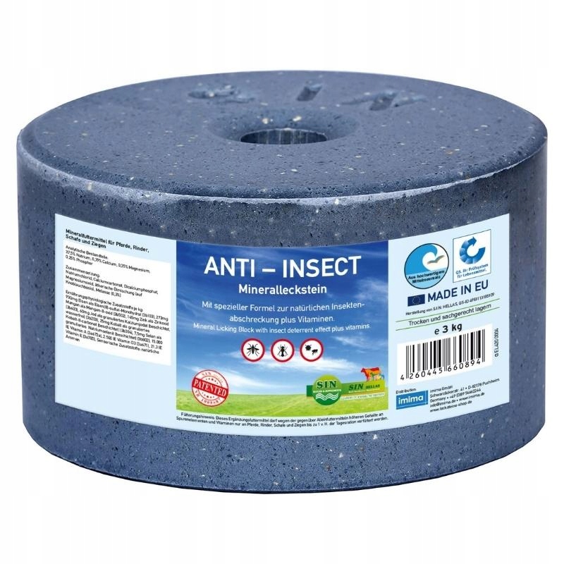 

Lizawka dla koni Imima odstrasza owady (anti insec