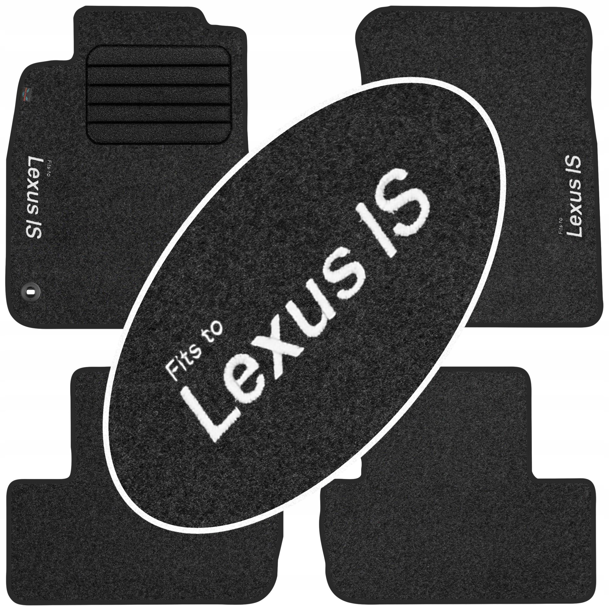 Lexus IS 200 II 2005-2013 велюр з вишивкою