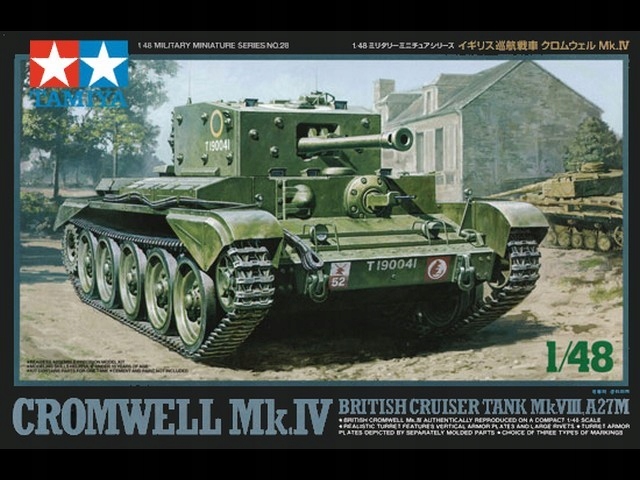 1/48 Cromwell Mk.IV Britský křižníkový tank Mk.VIII A27M