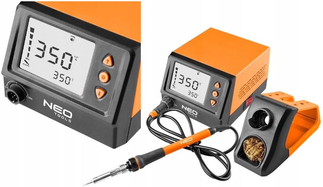 Neo Tools Pájecí stanice 60W 180-480 °C 19-200