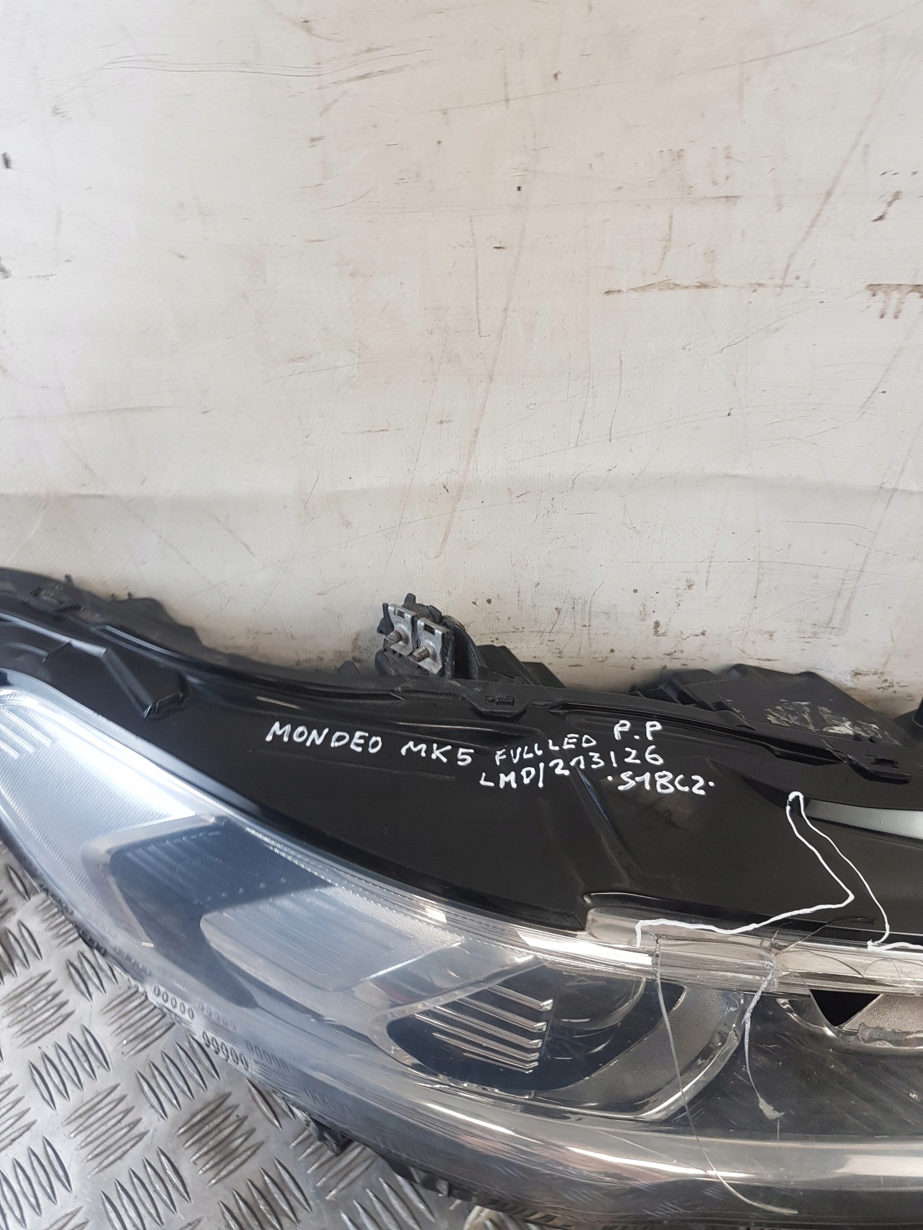 light right front FULL LED FORD MONDEO MK5 17R- EUROPA
