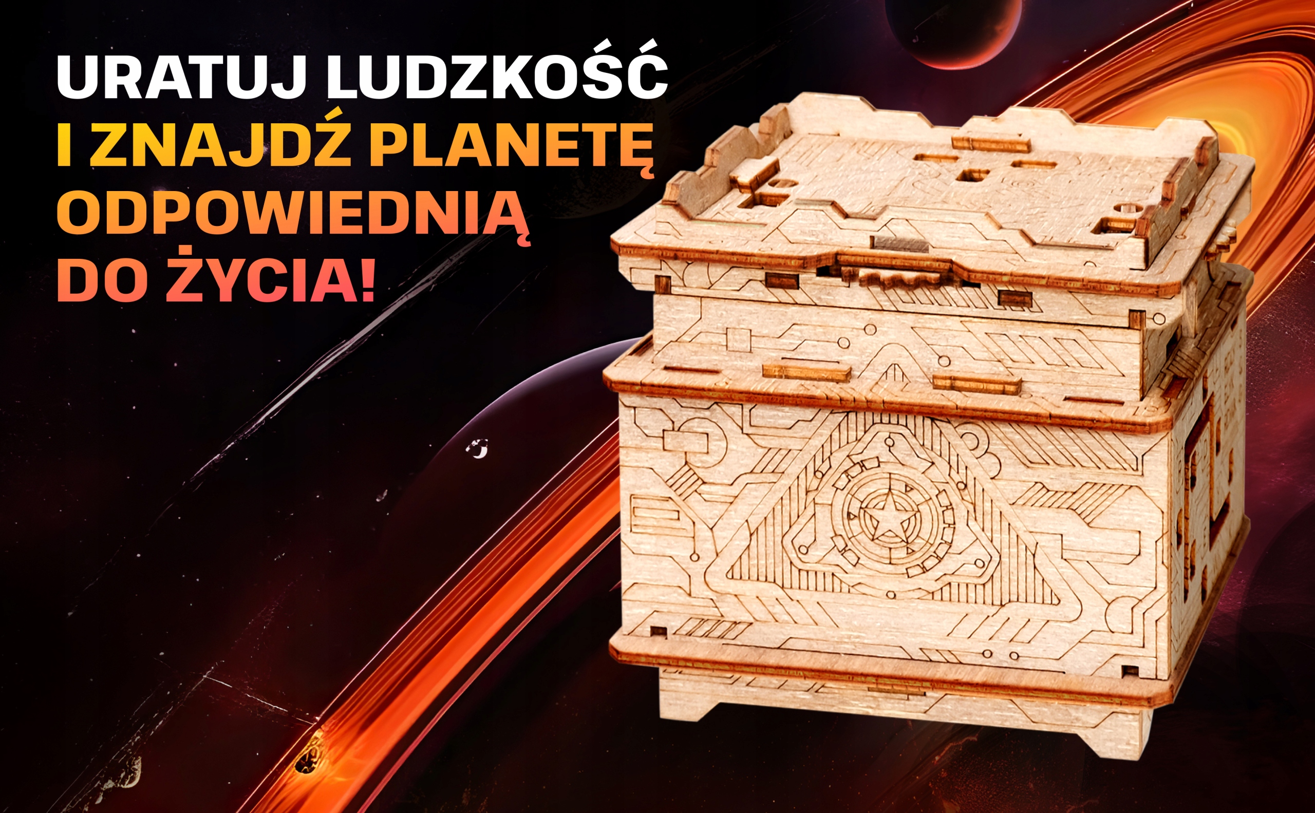 ESC WELT Orbitalna Skrzynka - Pomysłowy Prezent na Pieniądze Wersja językowa gry polska