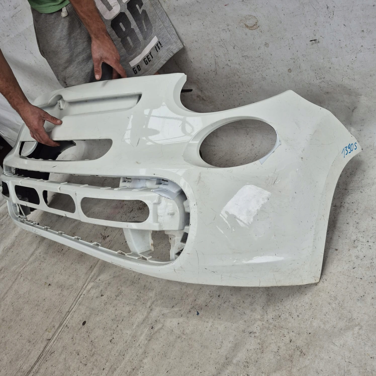 FIAT 500L 12-17 bumper front front